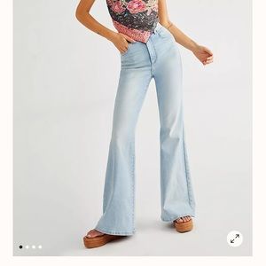 Free People flare jeans